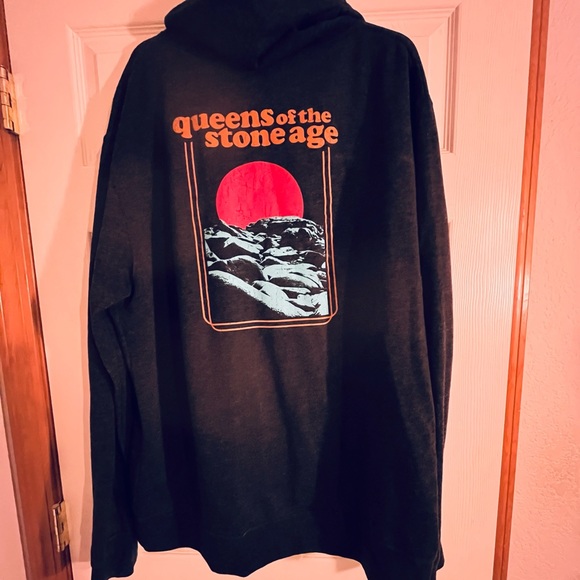 QOTSA SUNSET ZIP HOODIE - XXXL - Picture 2 of 2